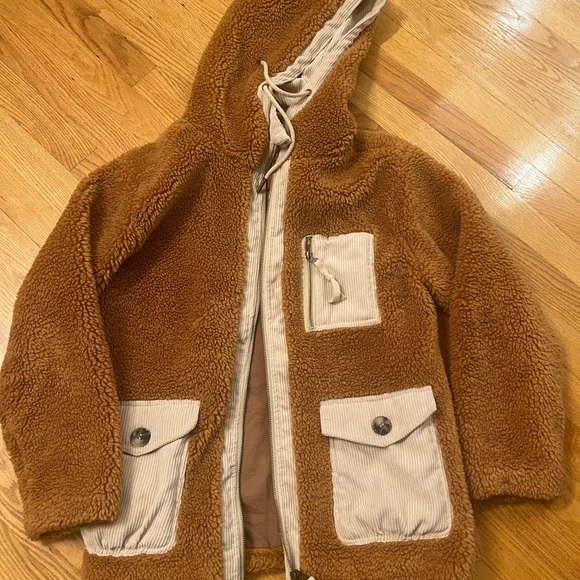 Boundless North Jackets & Blazers - Warm Tan Sherpa Jacket